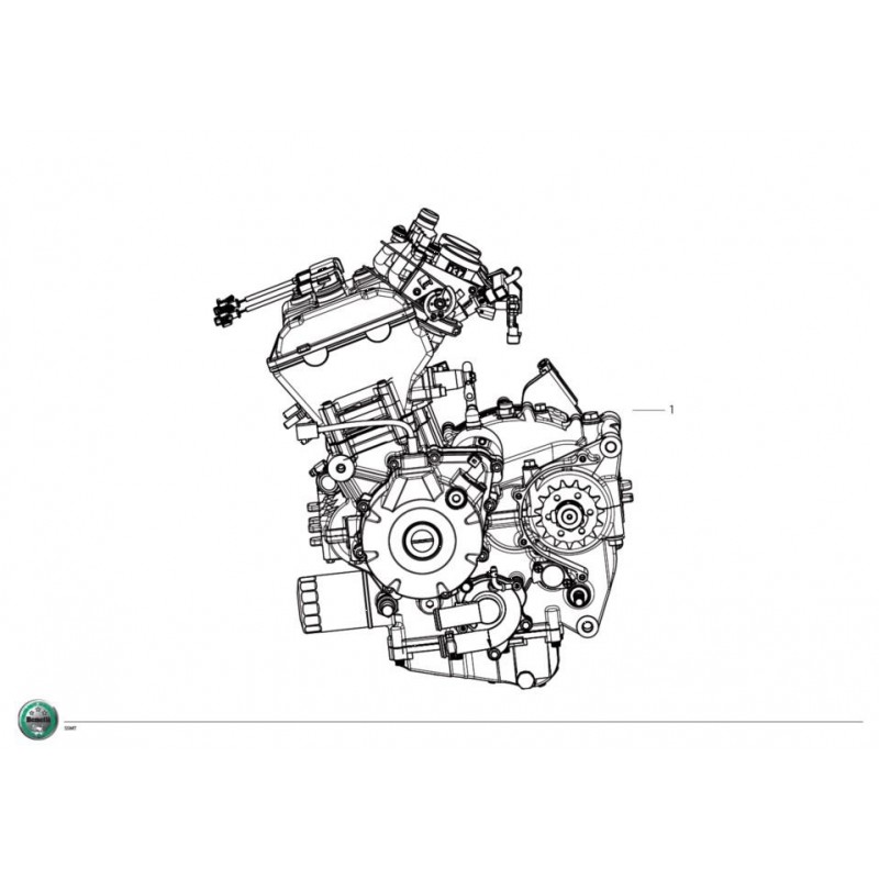 COMPLETE ENGINE Benelli BN 302 ABS
